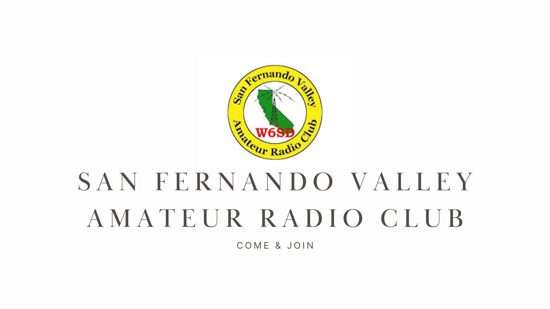 San Fernando Valley Amateur Radio Club: A Legacy of Service and Community