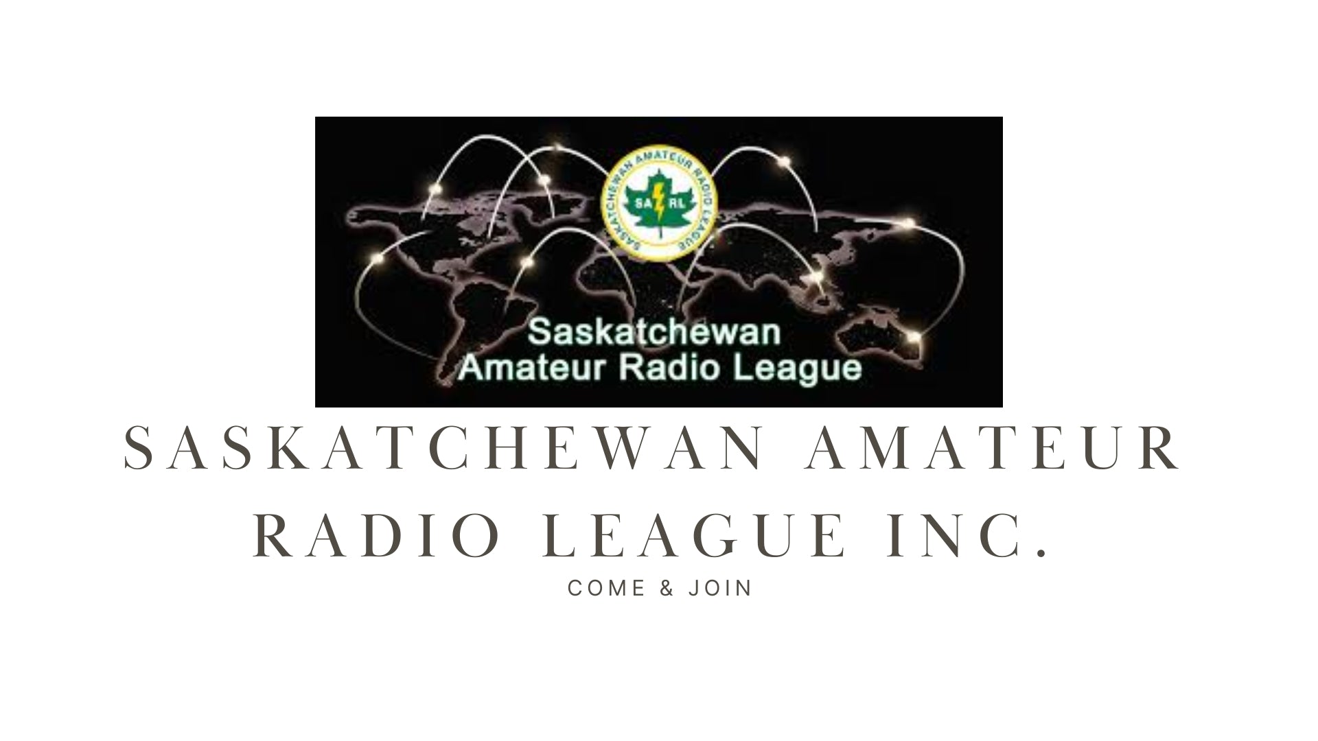 Saskatchewan Amateur Radio League Inc. - Connecting Hams Across the Province