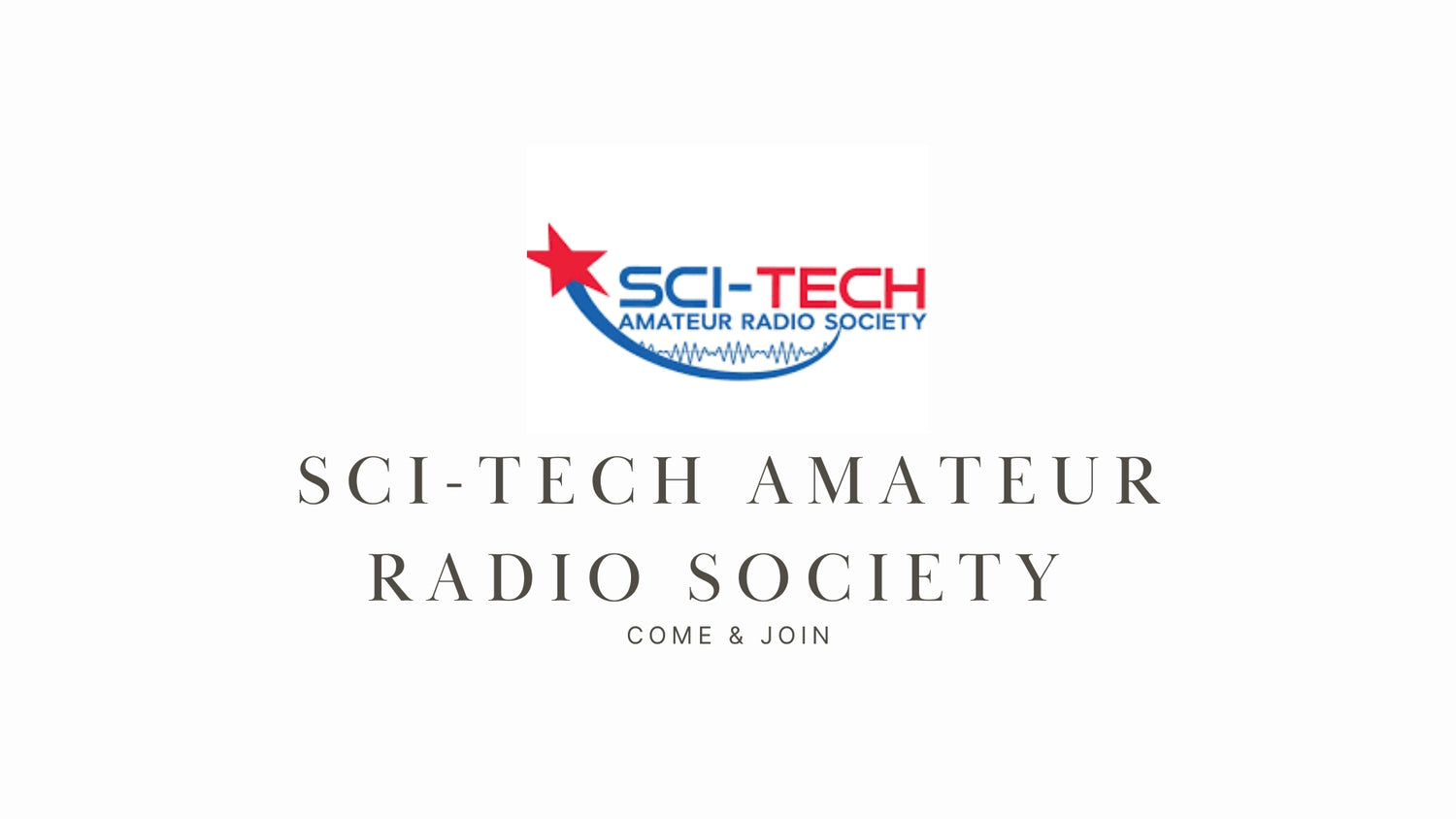 Launch into the World of Ham Radio with the Sci-Tech Amateur Radio Society (W1STR)!