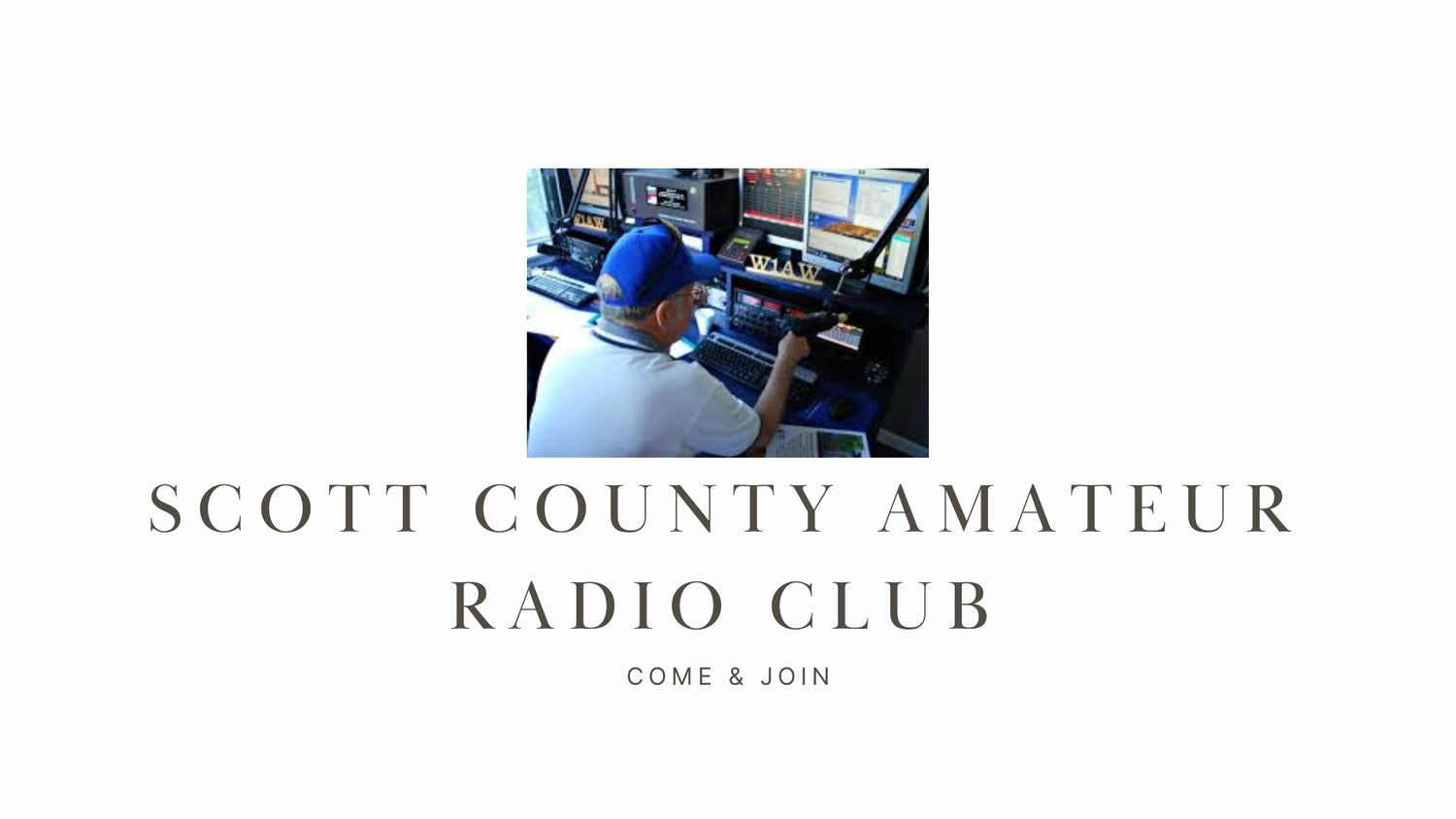 Discover the World of Ham Radio with the Scott County Amateur Radio Club (KF5SC)!