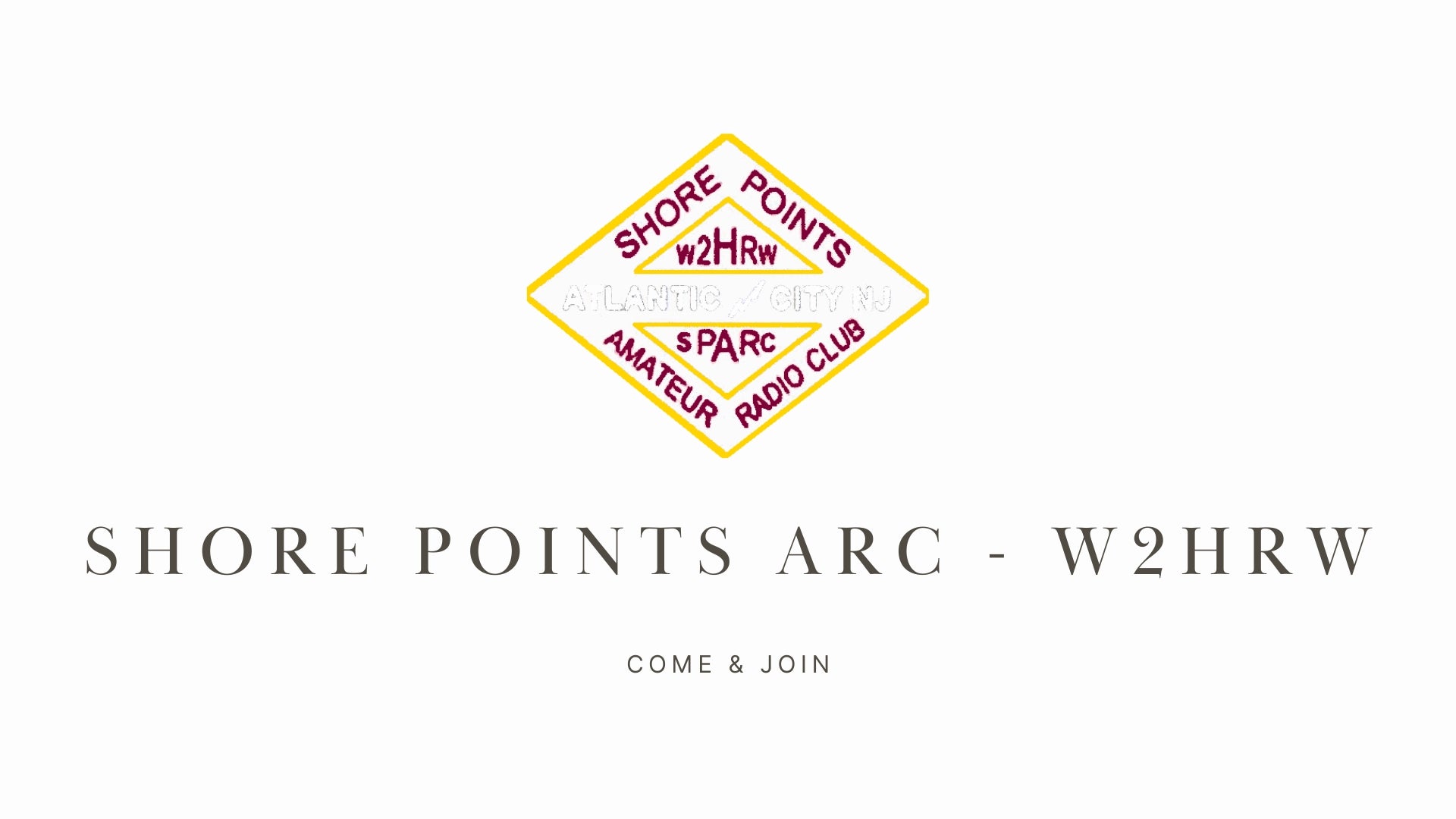 Shore Points ARC - W2HRW