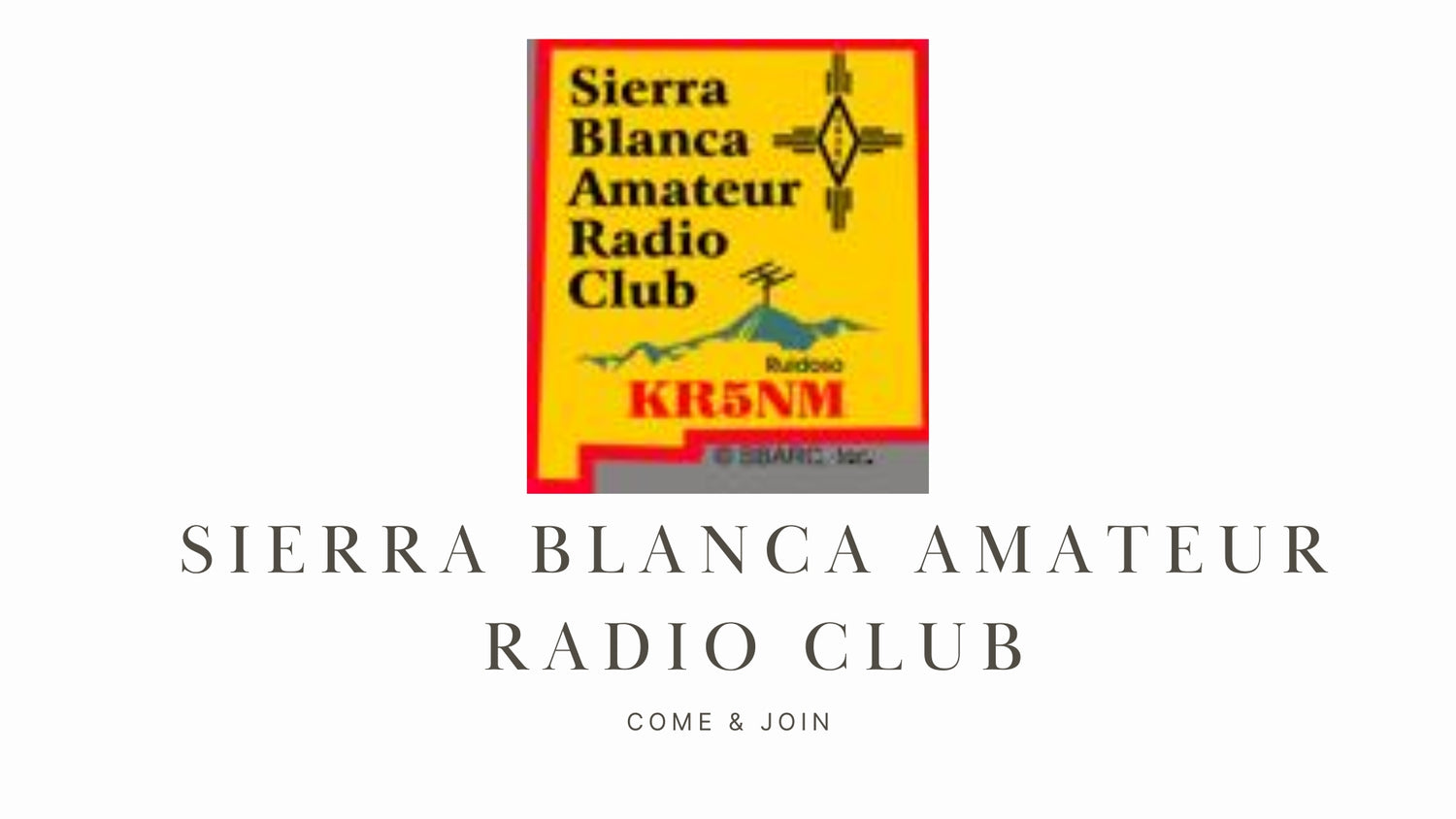 Sierra Blanca Amateur Radio Club