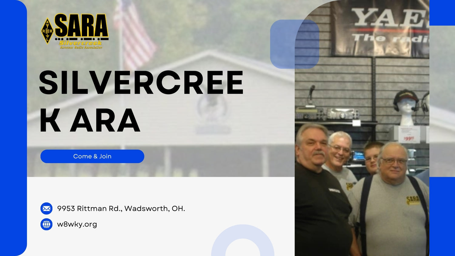 Silvercreek Amateur Radio Association: Bridging Communities Through Amateur Radio