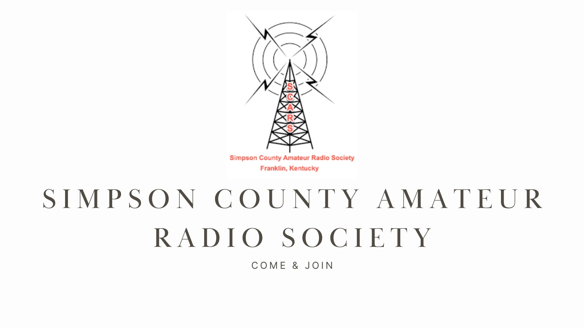 Stay Connected and Engaged with the Simpson County Amateur Radio Society (SCARS)!