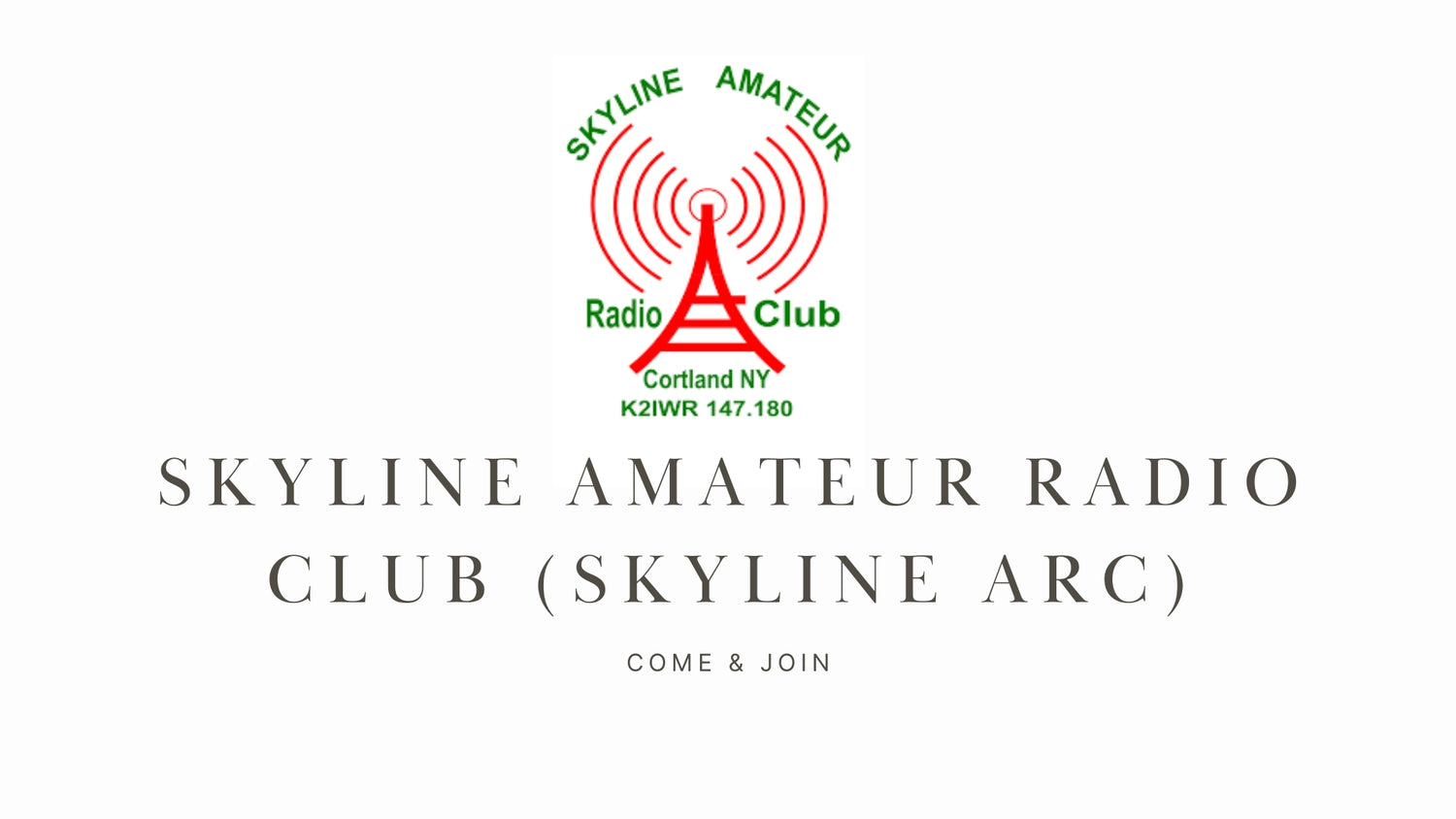 Skyline Amateur Radio Club (Skyline ARC)