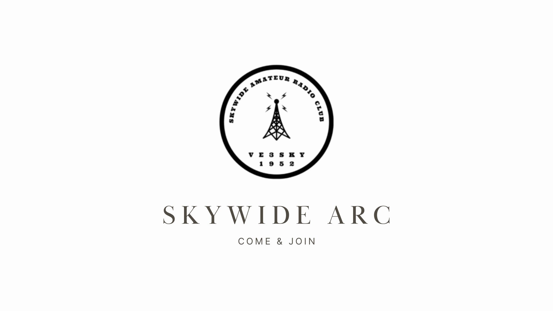 Dive into Ham Radio with Skywide ARC in Toronto!