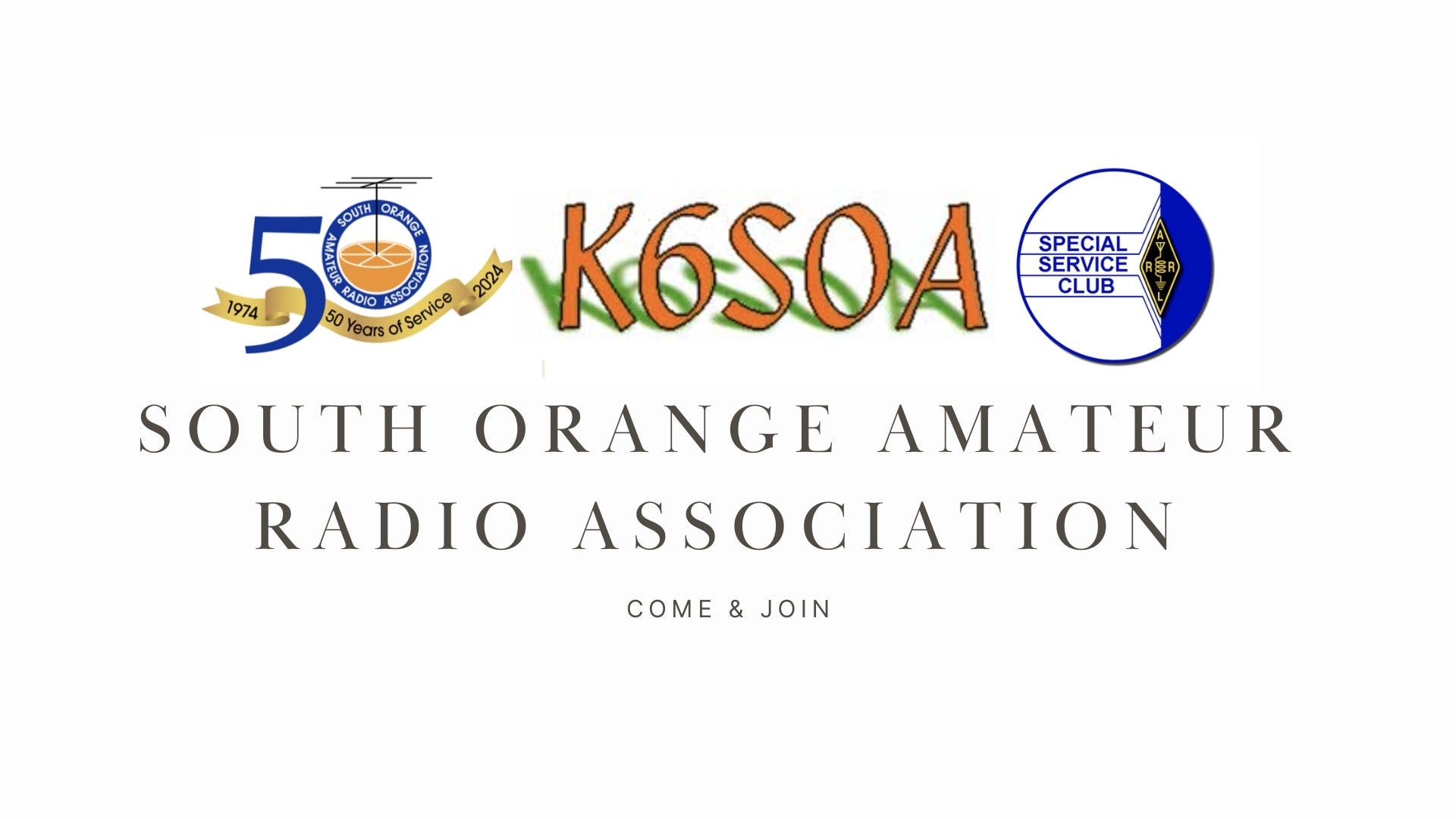 South Orange Amateur Radio Association: A Full-Service Club for All Facets of Amateur Radio