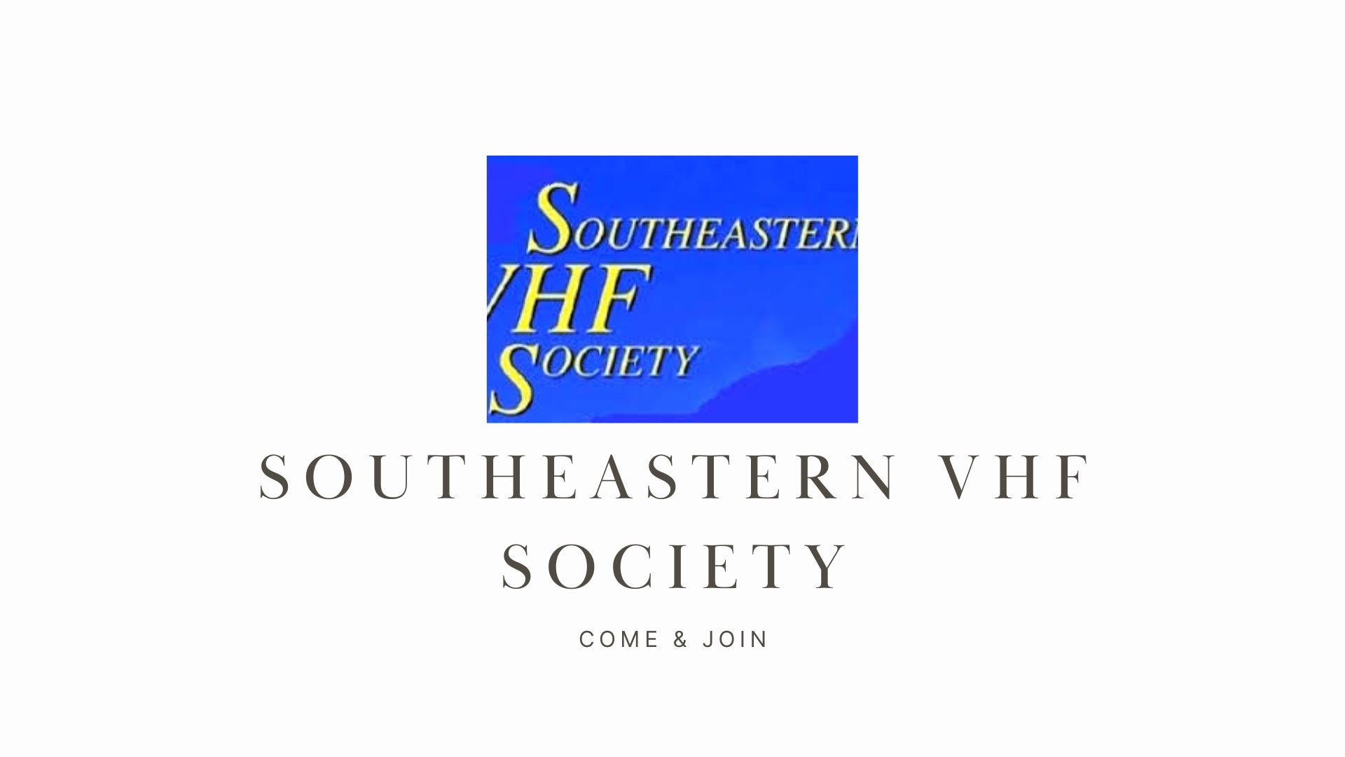 Dive into the World of VHF/UHF with the Southeastern VHF Society