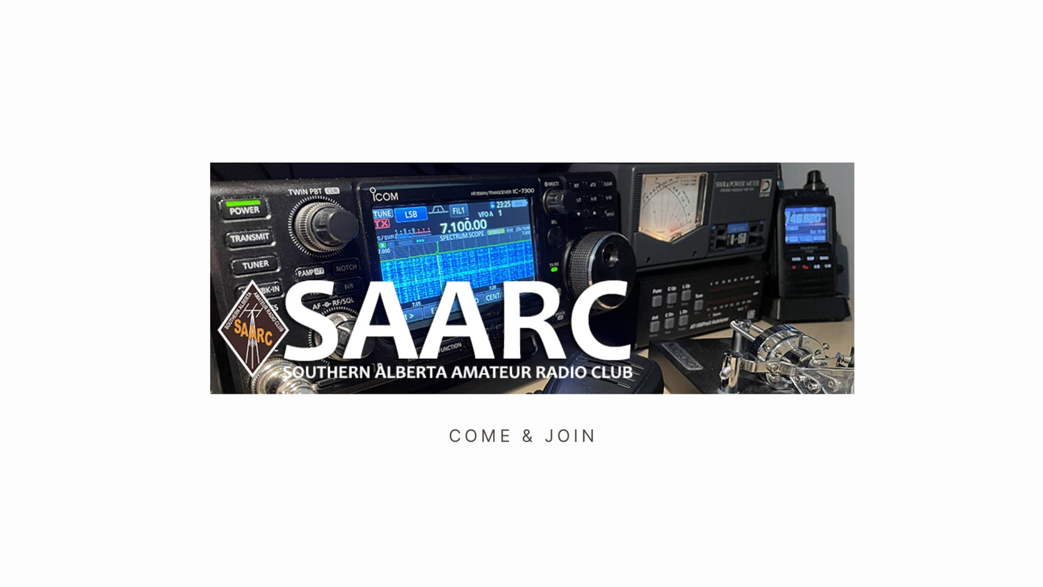 Dive into Ham Radio with Southern Alberta ARC (Lethbridge)!