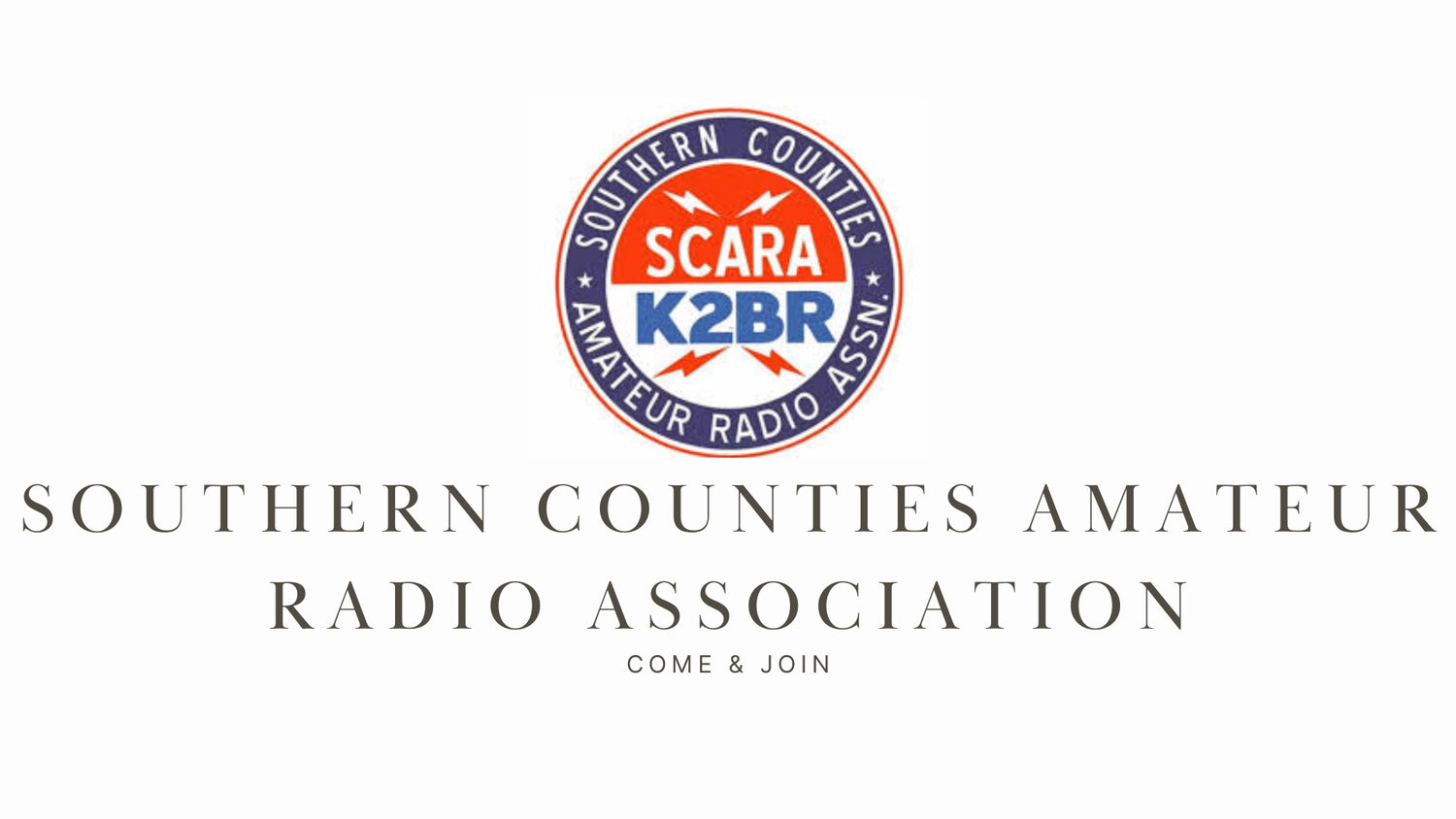 Southern Counties Amateur Radio Association - K2BR