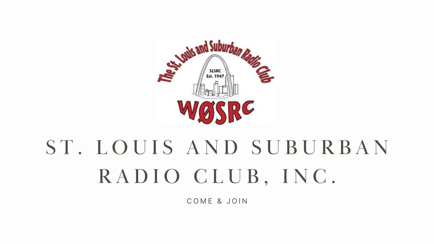 St. Louis and Suburban Radio Club, Inc.