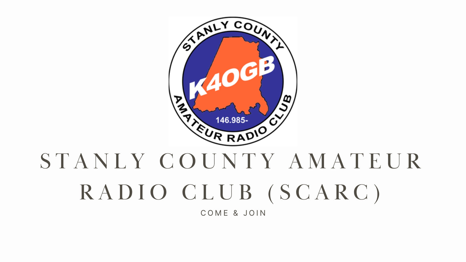 Stanly County Amateur Radio Club (SCARC)