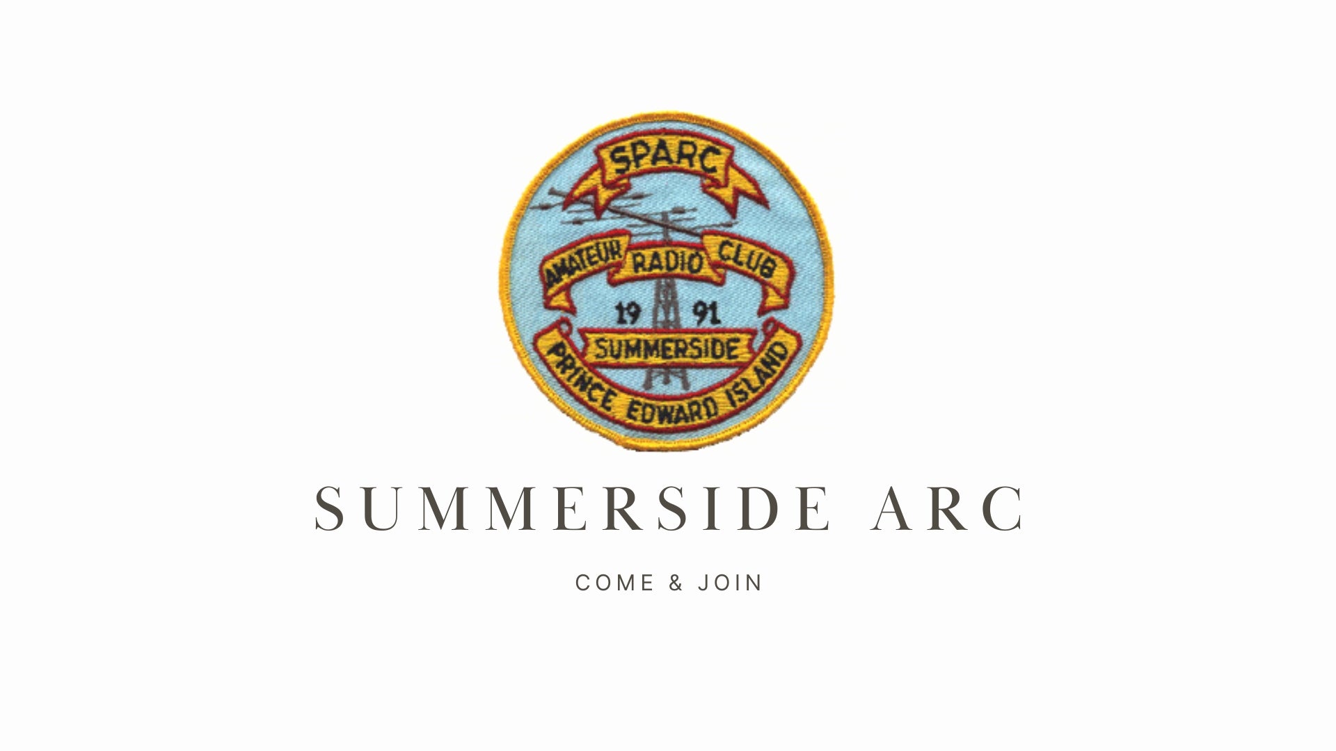 Explore Ham Radio in Summerside with Summerside ARC!