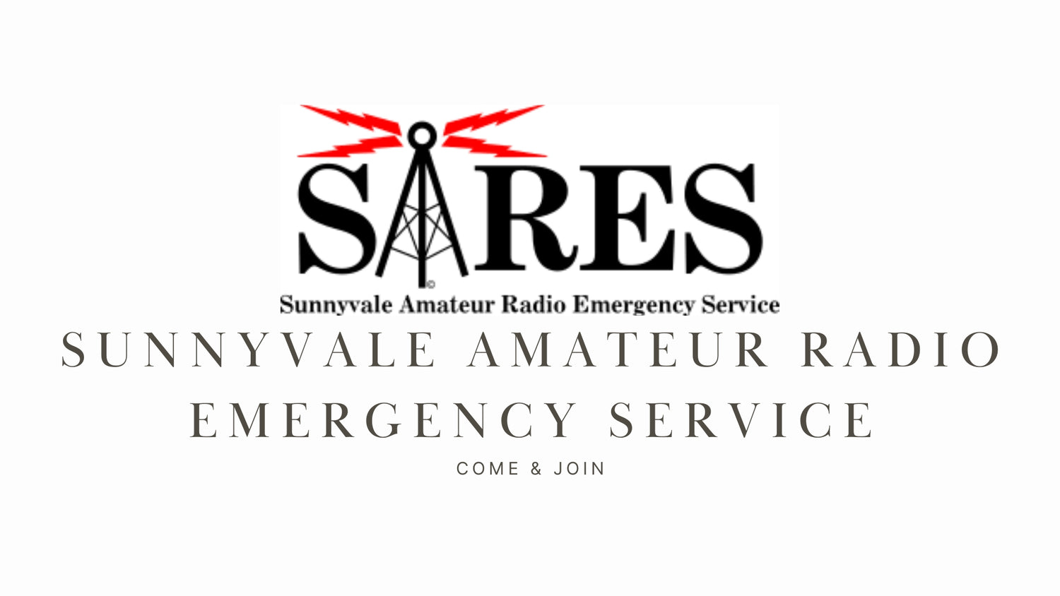 Sunnyvale Amateur Radio Emergency Service - Repeater Group: Enhancing Communication and Support