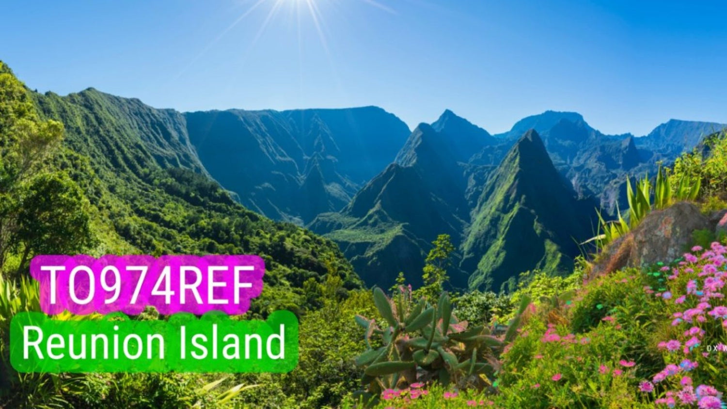 TO974REF – Reunion Island Special Event (May 2025)