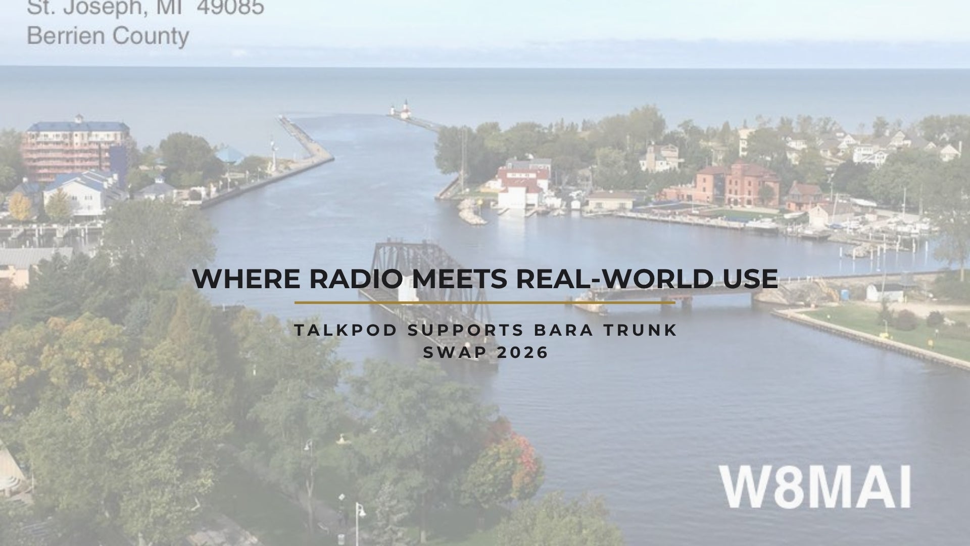 Talkpod Supports BARA Trunk Swap 2026: Where Radio Meets Real-World Use