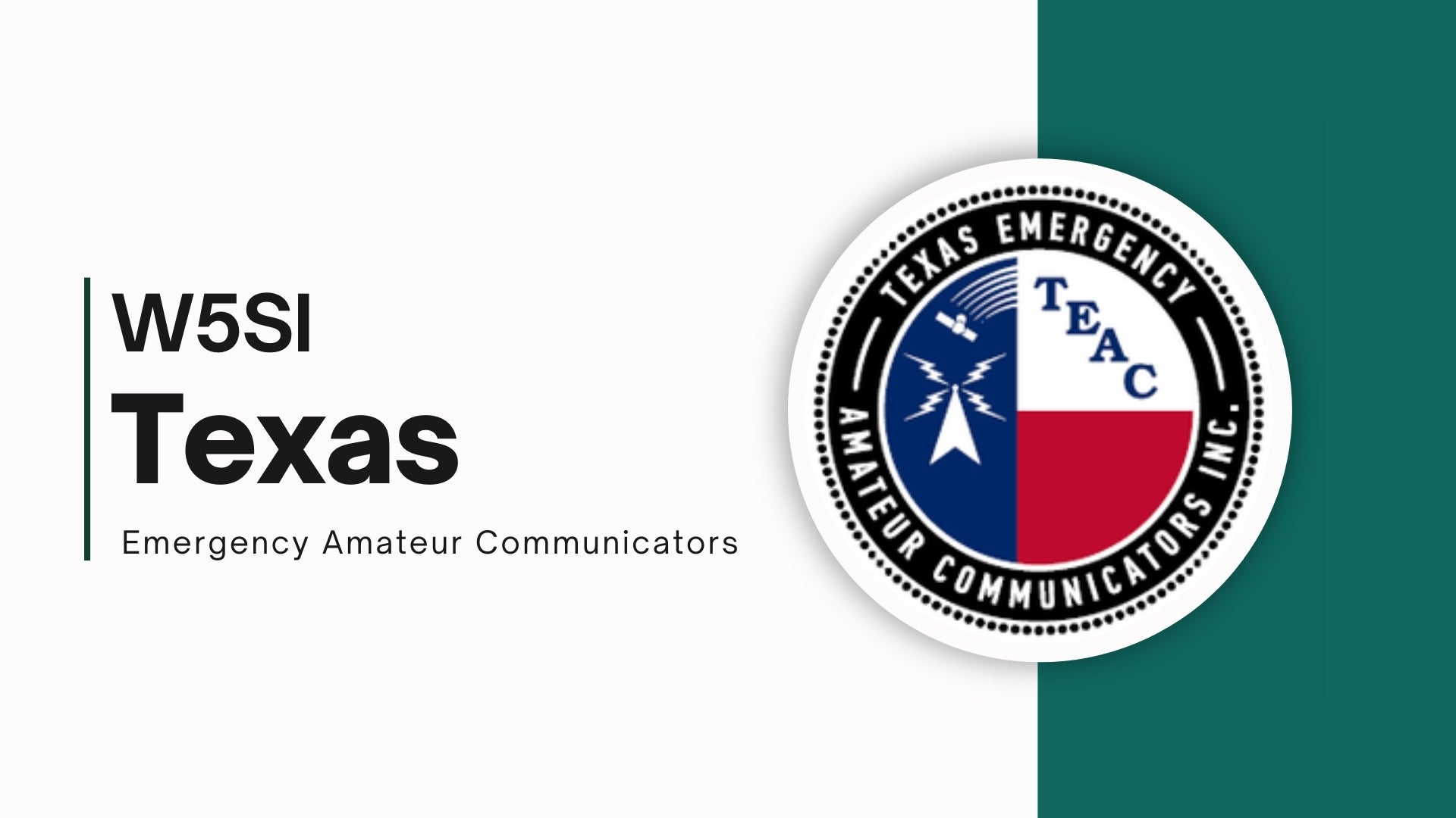 Texas Emergency Amateur Communicators (W5SI): A Beacon of Preparedness