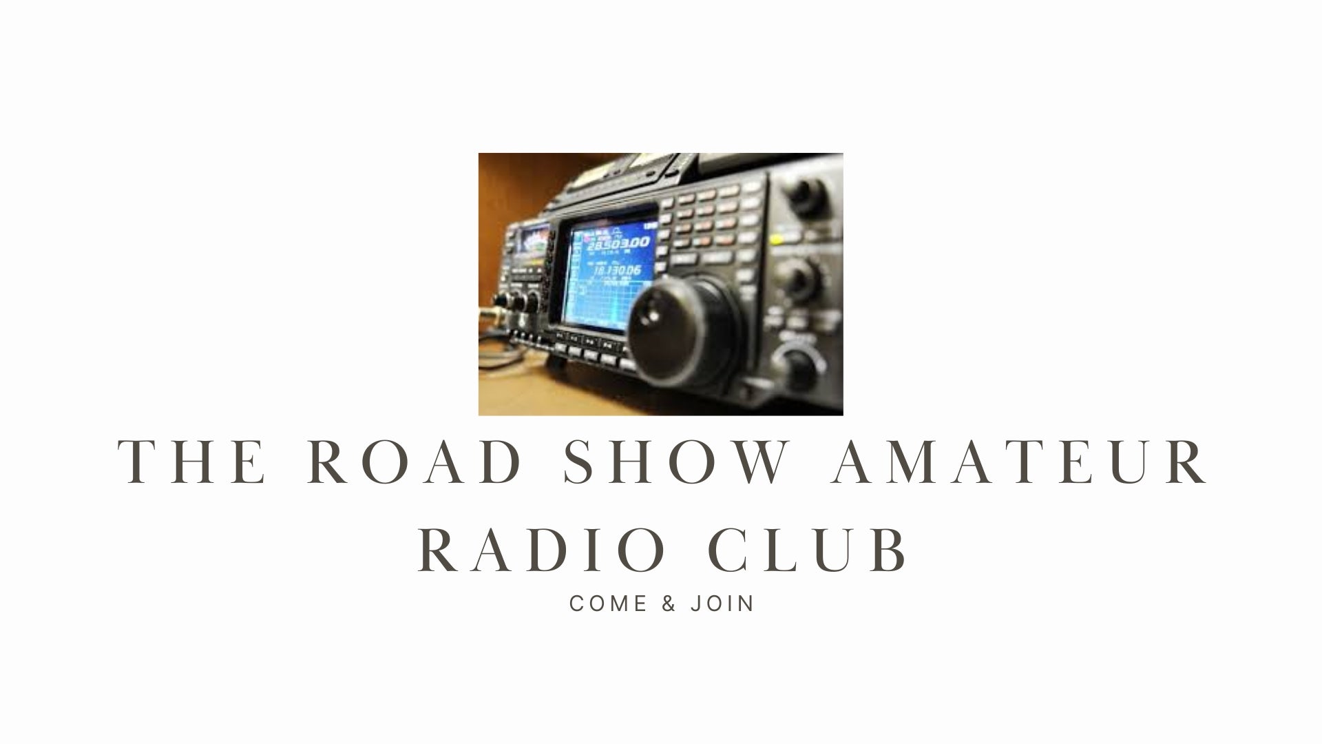 The Road Show Amateur Radio Club (WA4TRS)