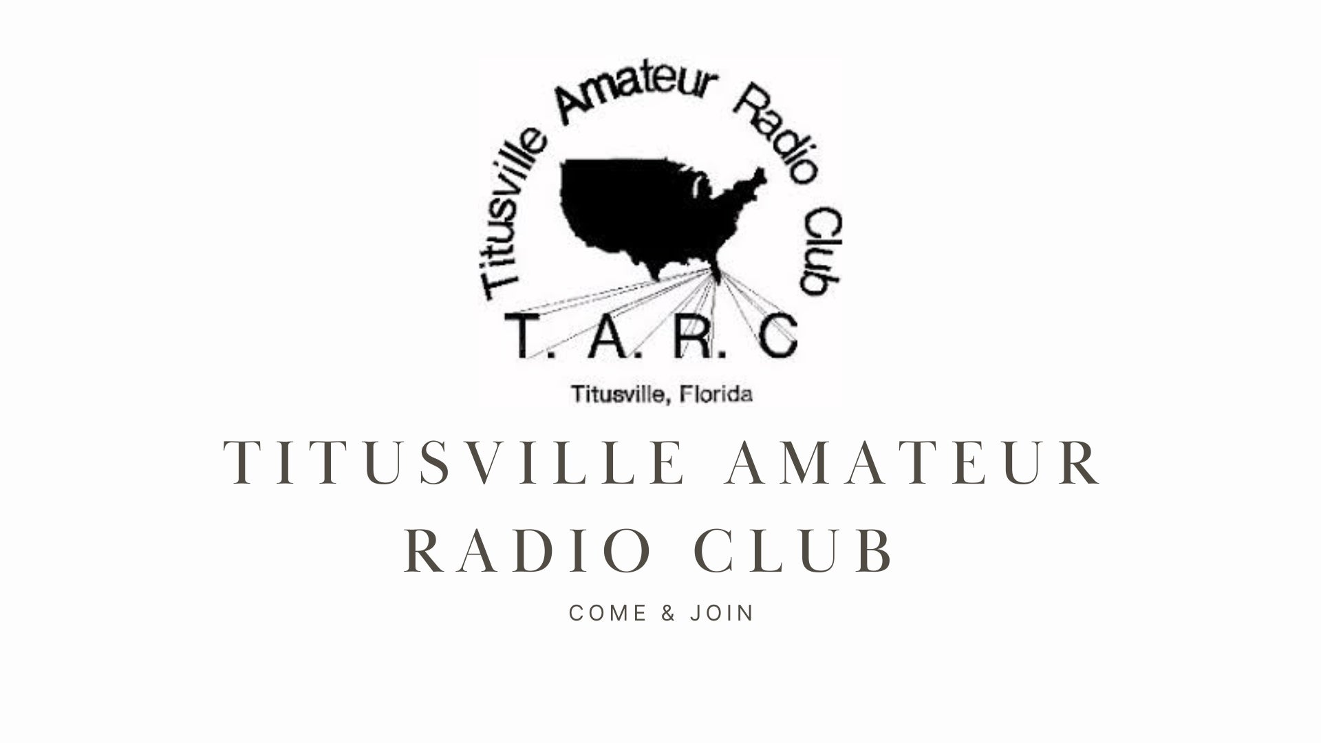 Titusville Amateur Radio Club (K4KSC): Large and Active Club with Diverse Programs