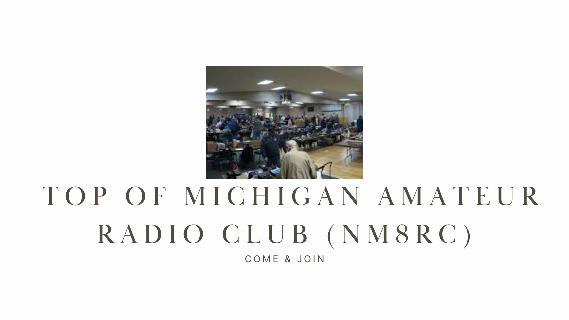 Unleash Your Inner Amateur Radio Enthusiast with the Top of Michigan Amateur Radio Club!