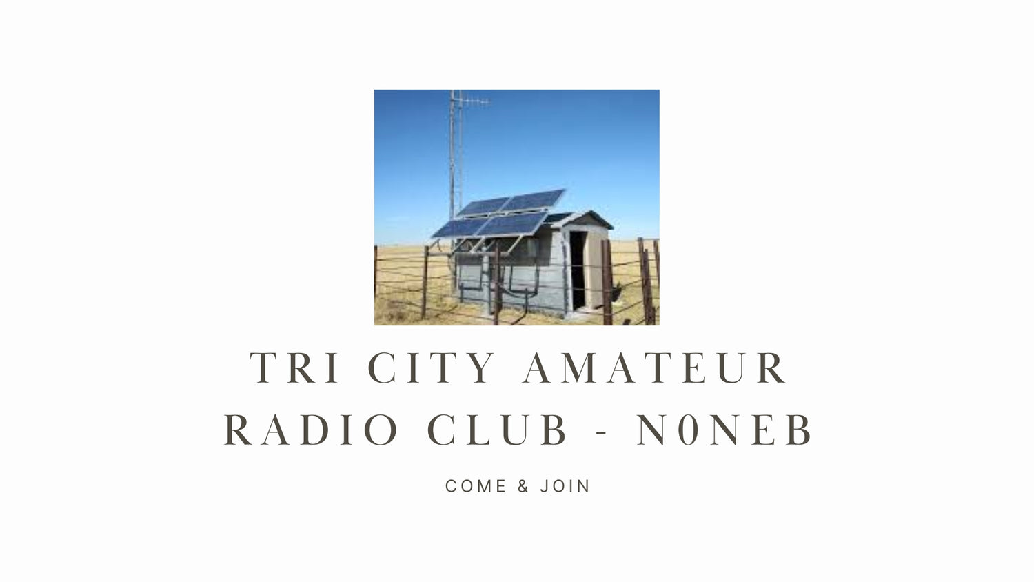 Tri City Amateur Radio Club - N0NEB