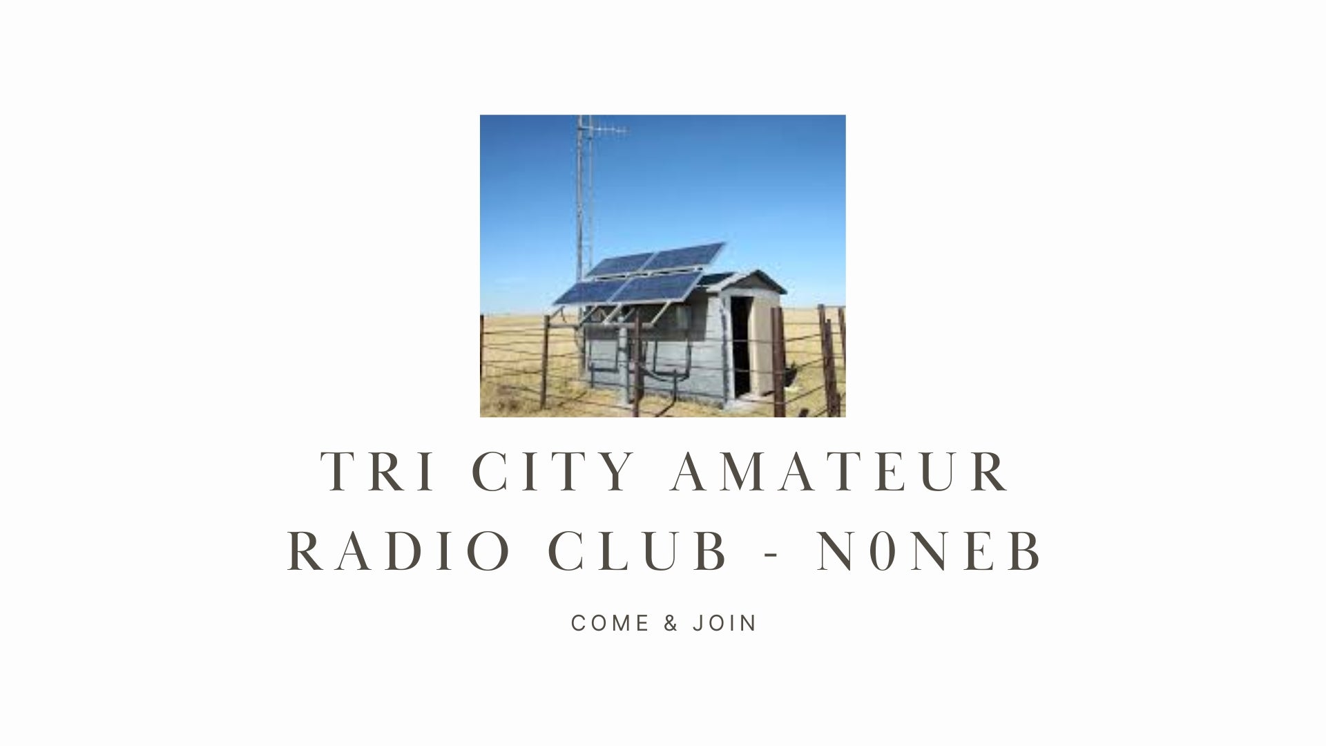 Tri City Amateur Radio Club - N0NEB