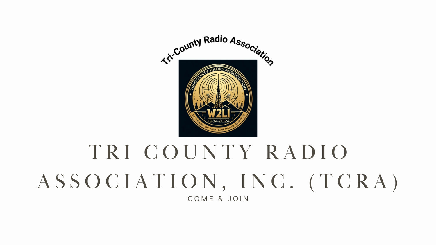 Tri County Radio Association, Inc. (TCRA)