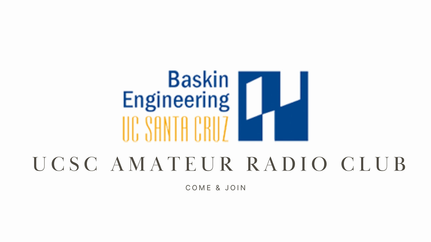 UCSC Amateur Radio Club: Bridging Communication and Community