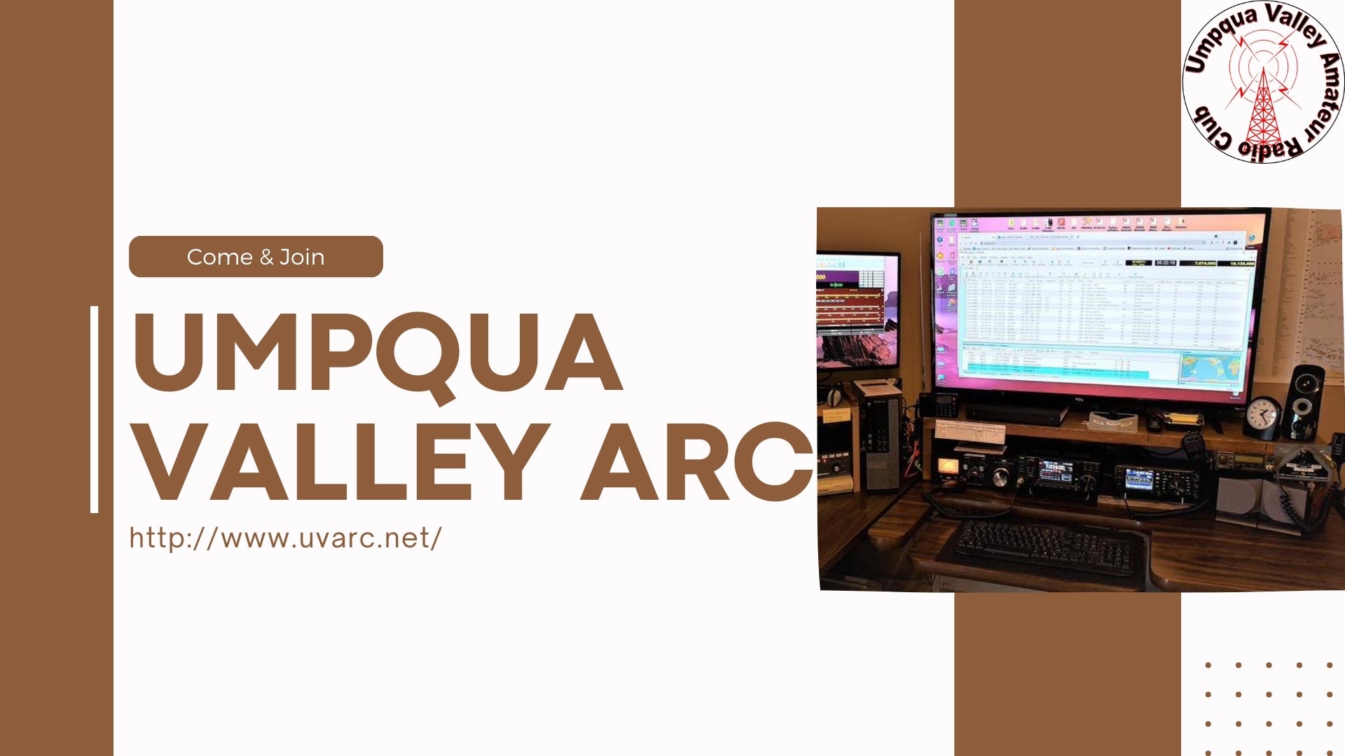 Discover the Umpqua Valley Amateur Radio Club (UVARC)