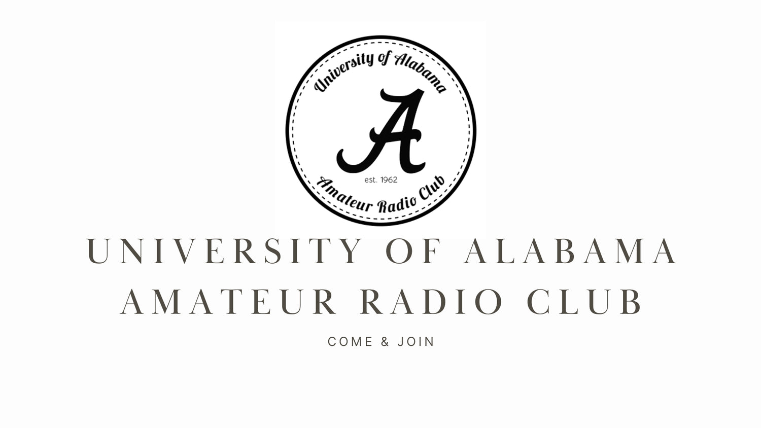 University of Alabama Amateur Radio Club: Cultivating Radio Skills and Community