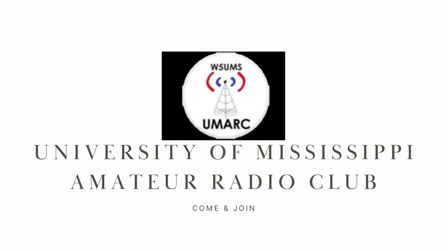 Calling All Ole Miss Hams: Connect with the University of Mississippi Amateur Radio Club (W5UMS)!