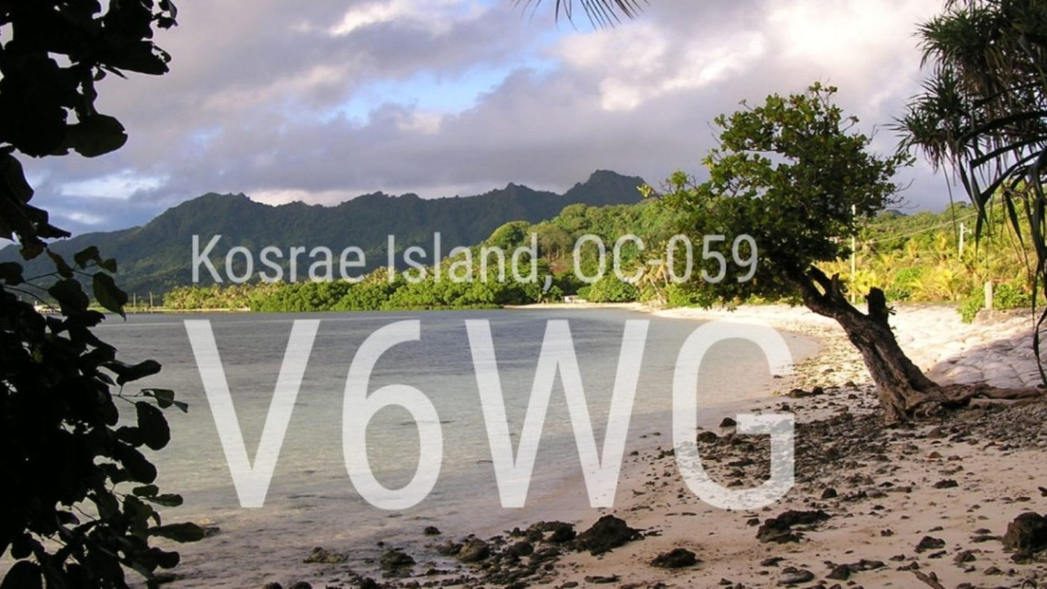 Repost: V6WG – Kosrae, F.S.M DXpedition Update