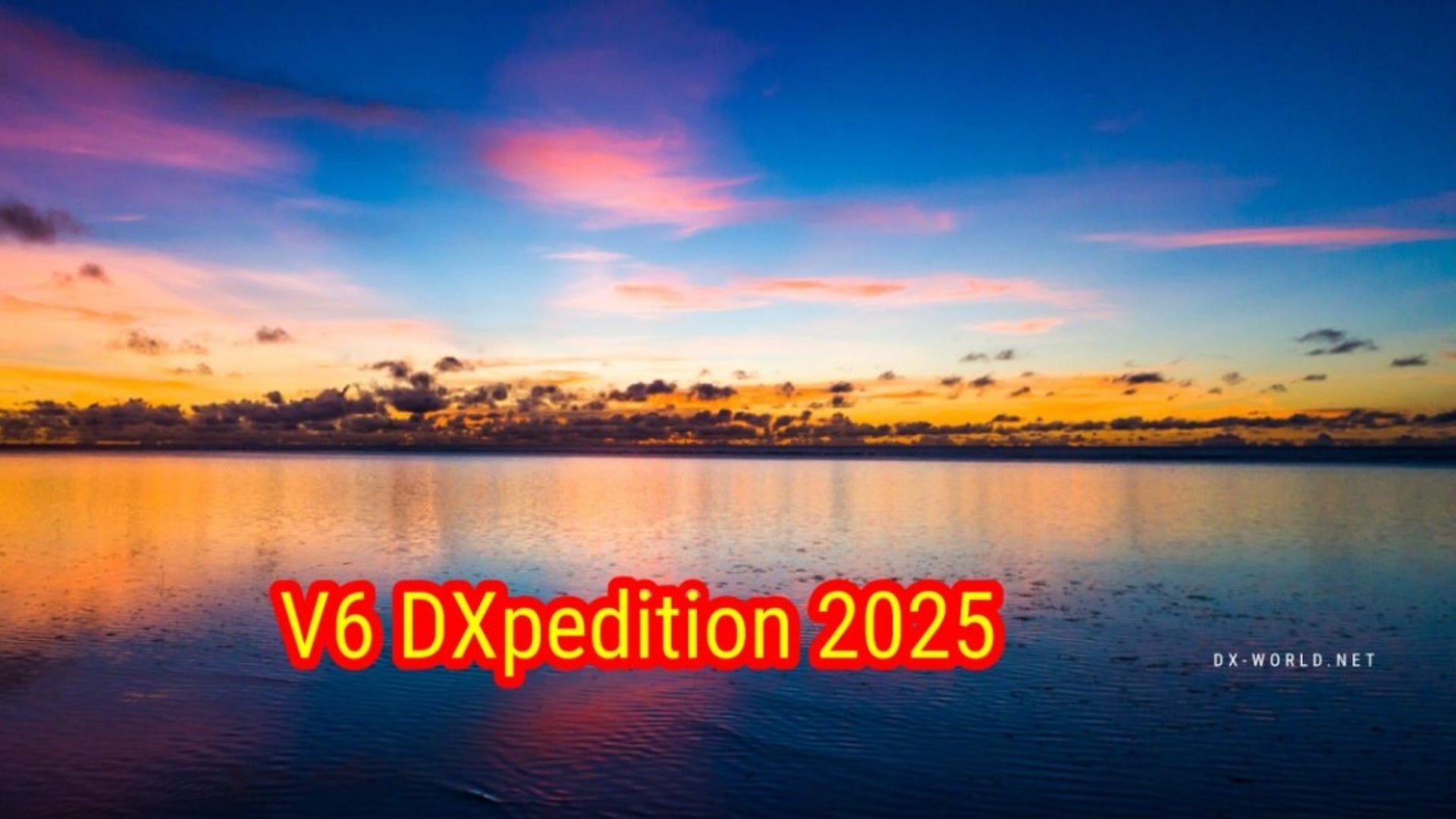 V6 DXpedition 2025 - Federated States of Micronesia