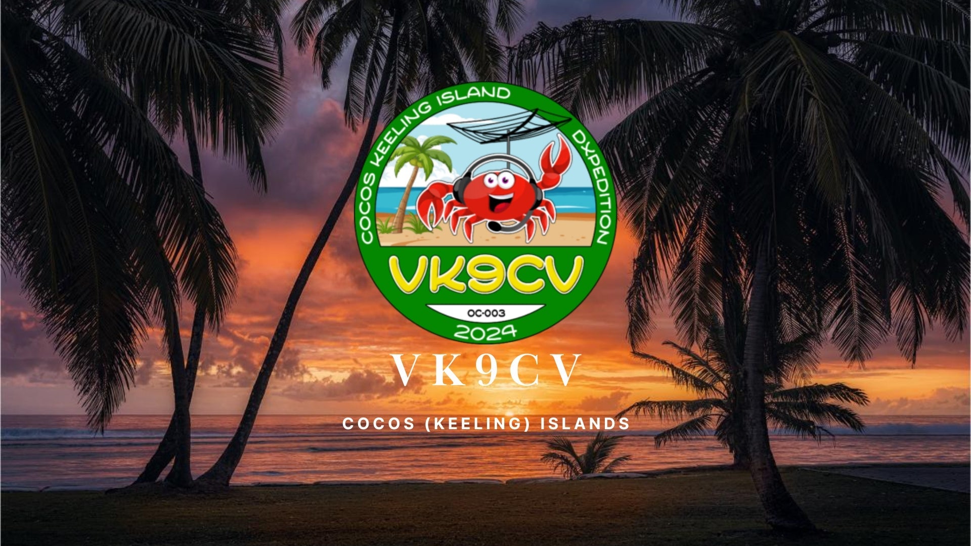 Repost: VK9CV – Cocos (Keeling) Islands