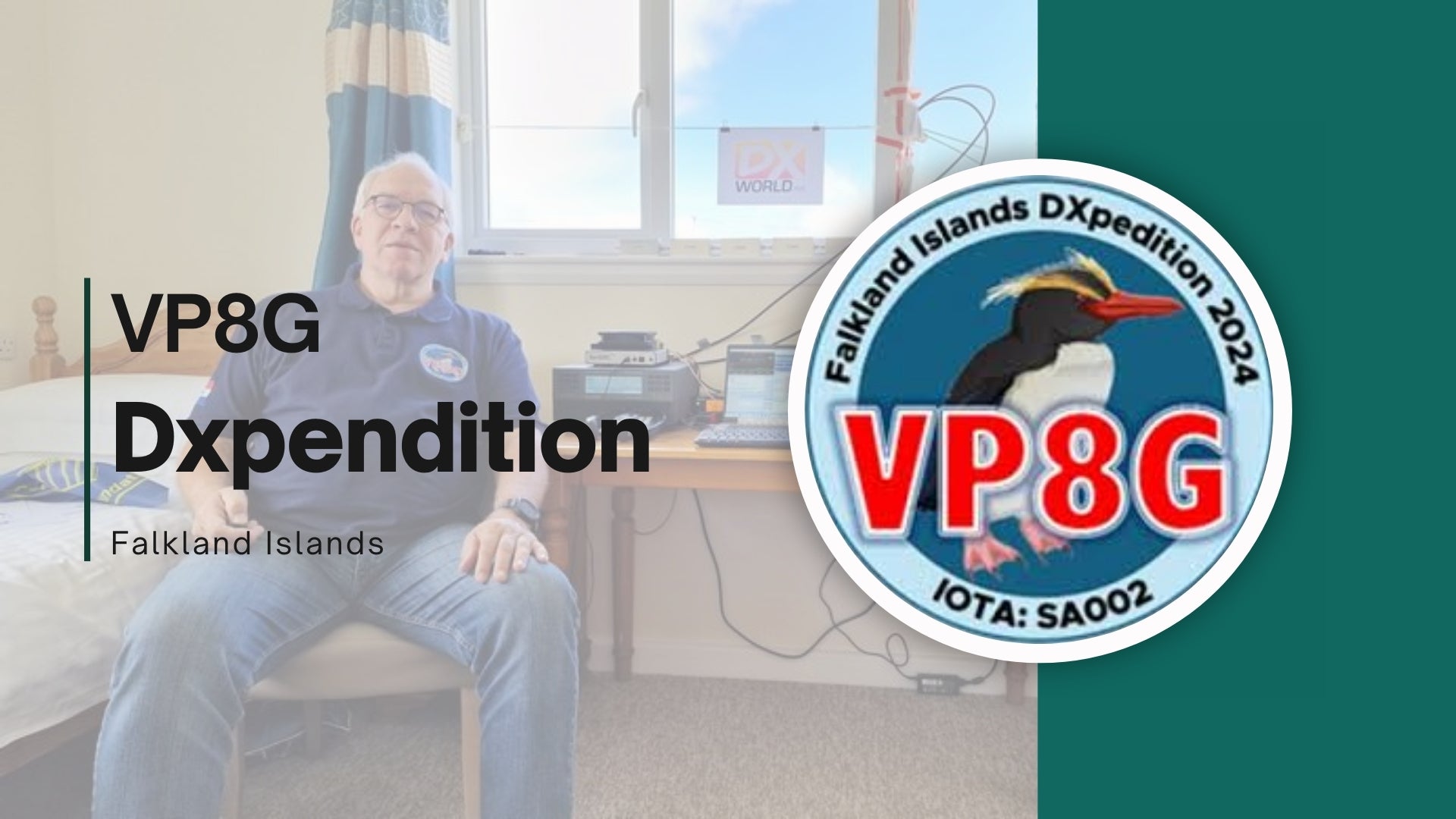 Echoes Across the South Atlantic: VP8G on the Falkland Islands