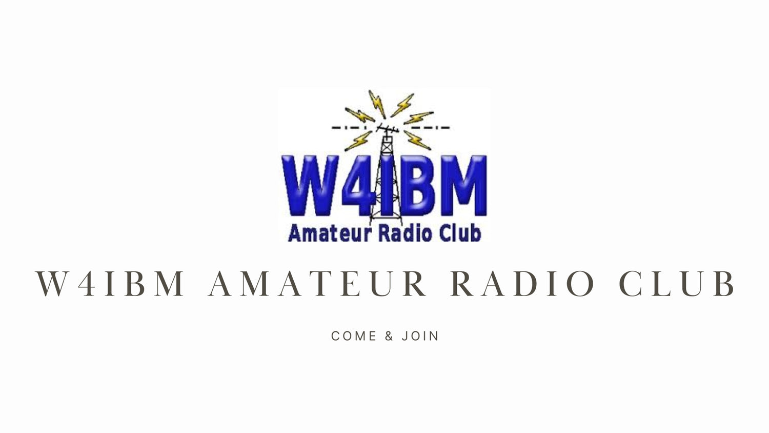 Calling All Hams in the Douglasville Area: Join the W4IBM Amateur Radio Club!