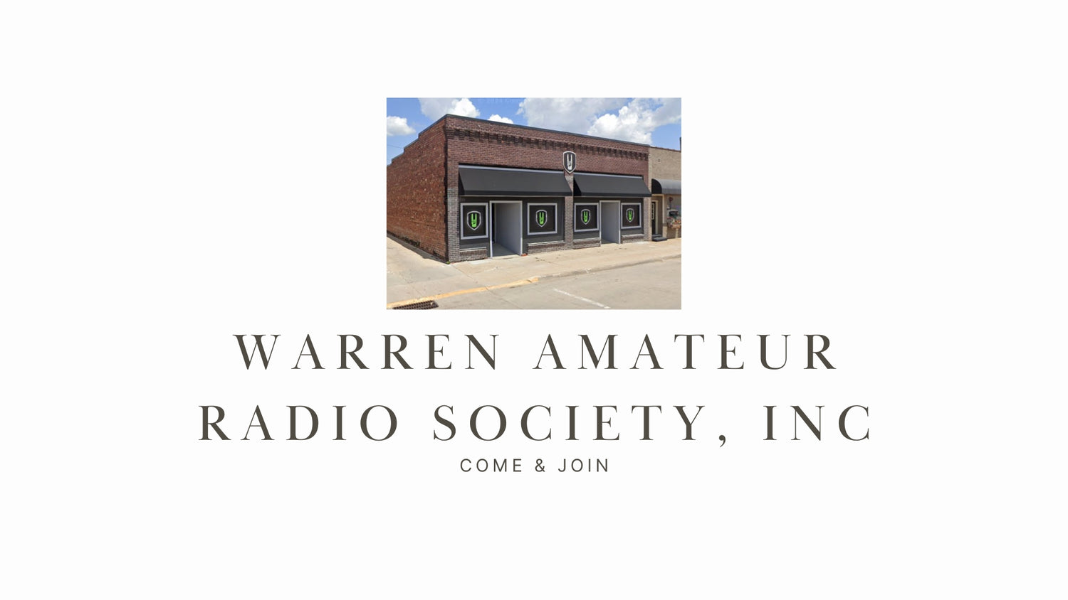 The WARREN AMATEUR RADIO SOCIETY, INC (KD0FGV): A Small Club with Essential Resources