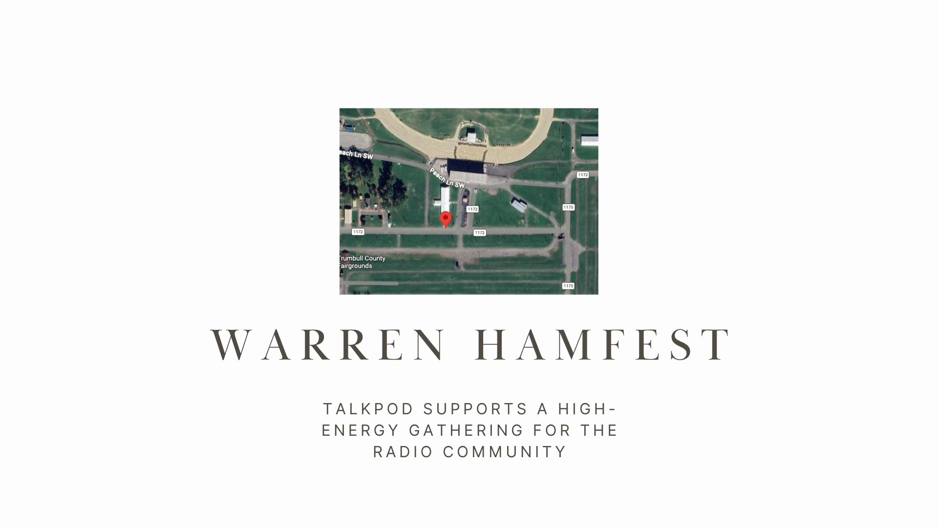 Talkpod Supports Warren Hamfest 2026: A High-Energy Gathering for the Radio Community