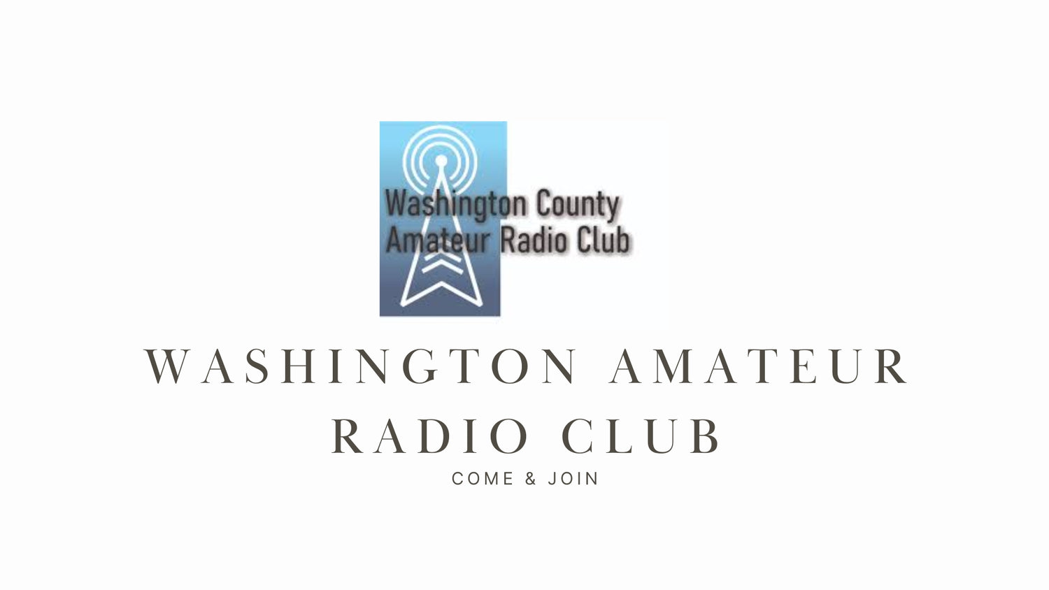 Tune into Adventure with The Washington Amateur Radio Club!