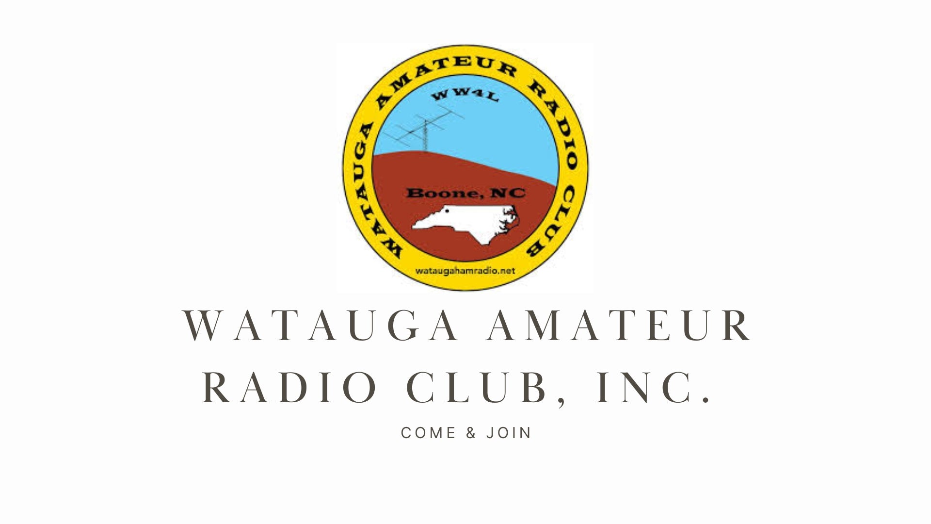 Watauga Amateur Radio Club, Inc. (WARC)