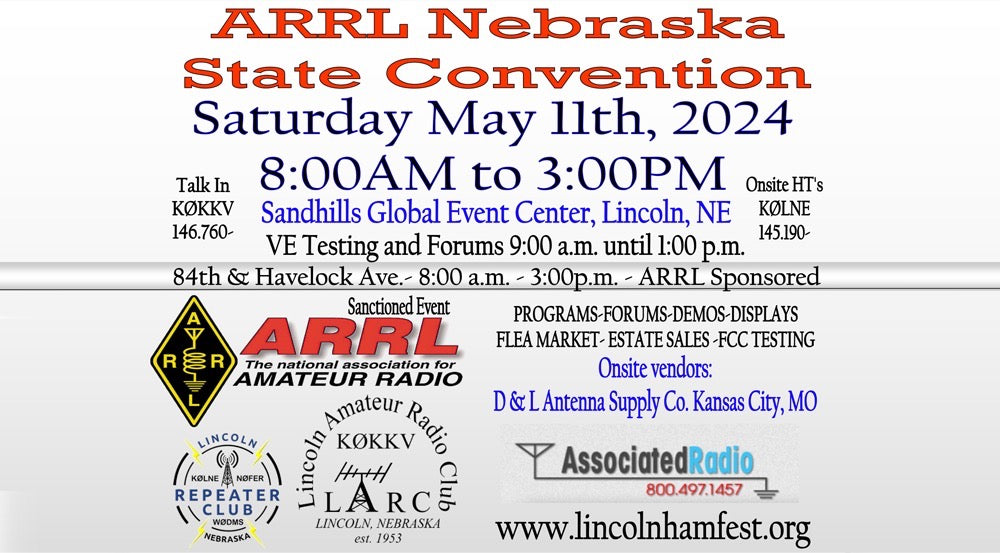 2024 ARRL Nebraska State Convention