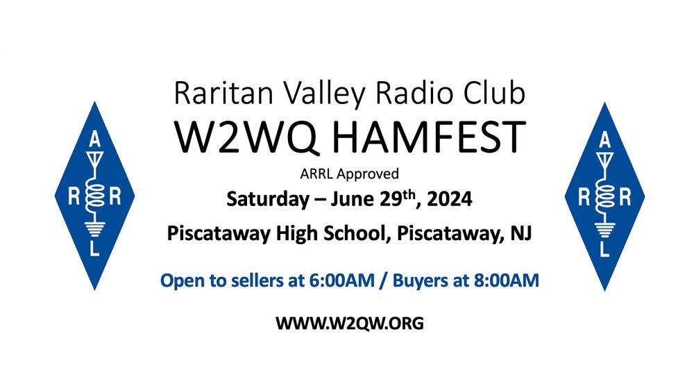 W2QW Raritan Valley Radio Club Hamfest 2024