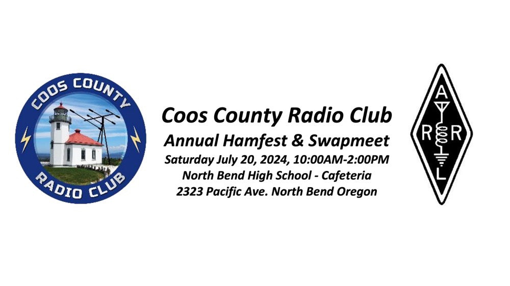 Coos County Radio Club Annual Hamfest & Swapmeet 2024