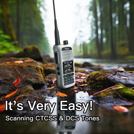 Easy Guide: Scanning CTCSS & DCS Tones on Talkpod A36 Plus