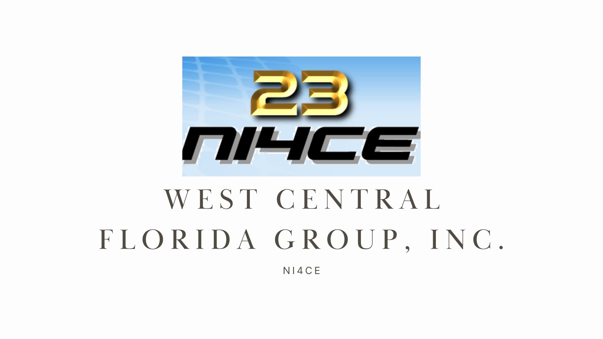 West Central Florida Group; Inc. (NI4CE): Large Club with Diverse Interests Focused on Tampa Bay Hamfest