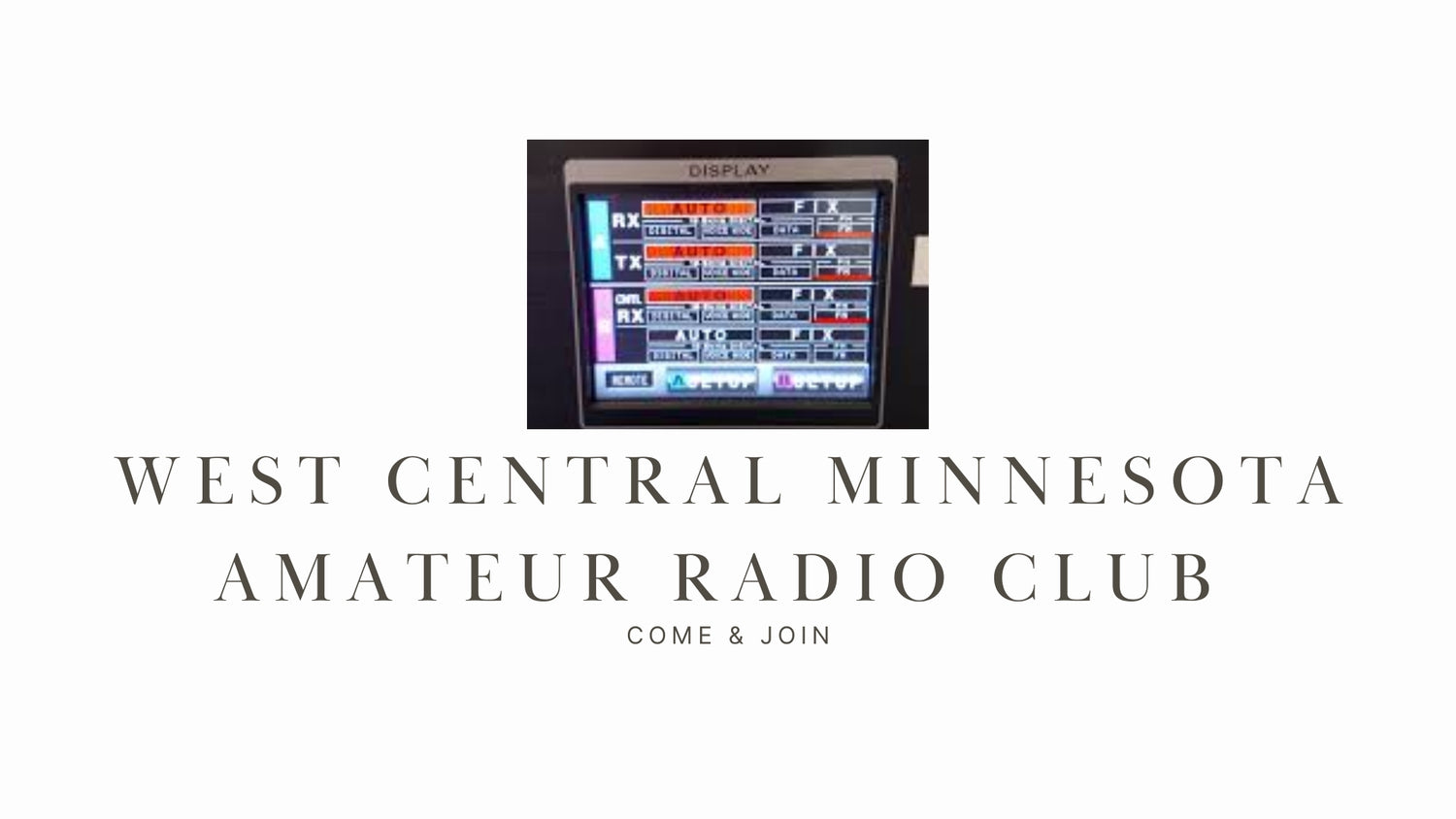 Dive into the World of Amateur Radio with the West Central Minnesota Amateur Radio Club (K0LQP)!