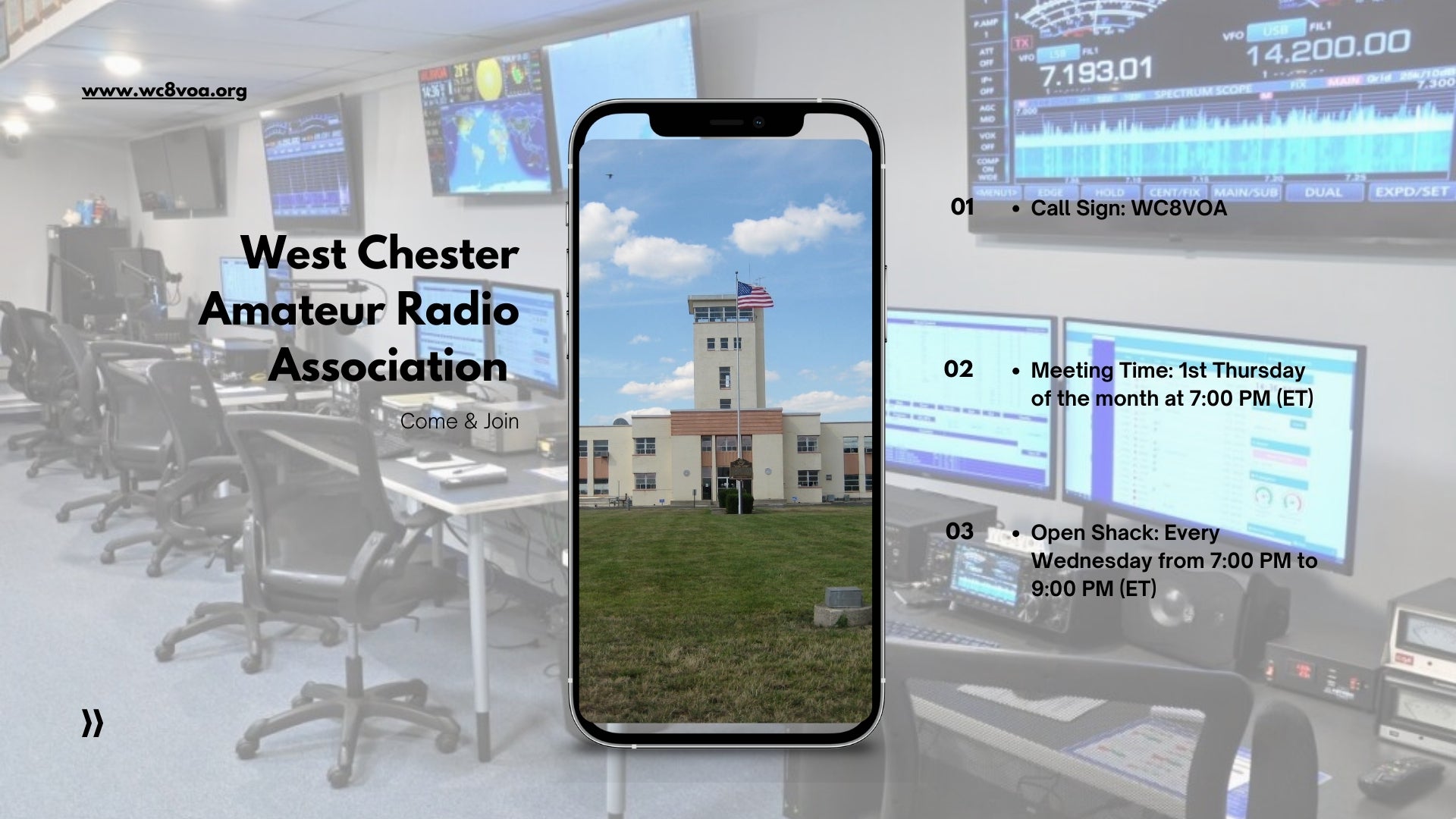 Exploring the West Chester Amateur Radio Association (WCARA)