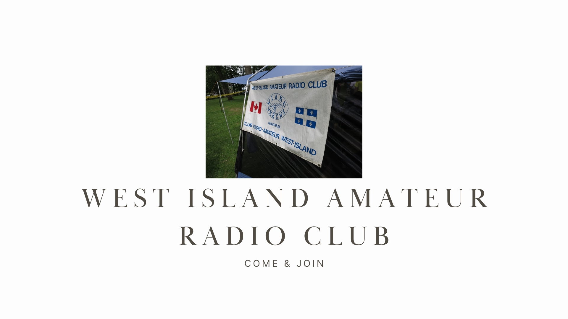 West Island Amateur Radio Club (WIARC) : votre communauté de passionnés de la radio à Montréal