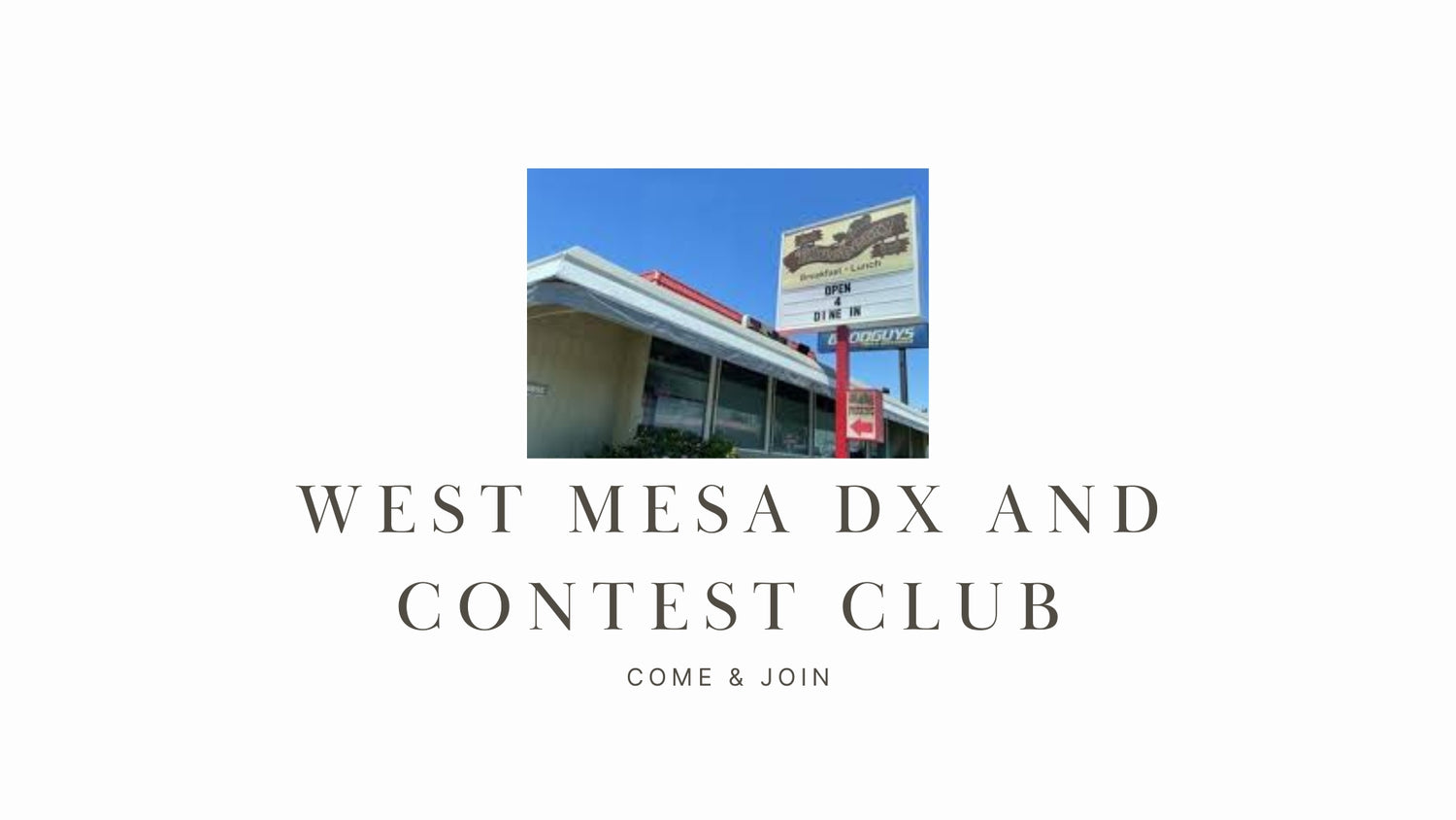 West Mesa DX and Contest Club: Excelling in DX and Contesting