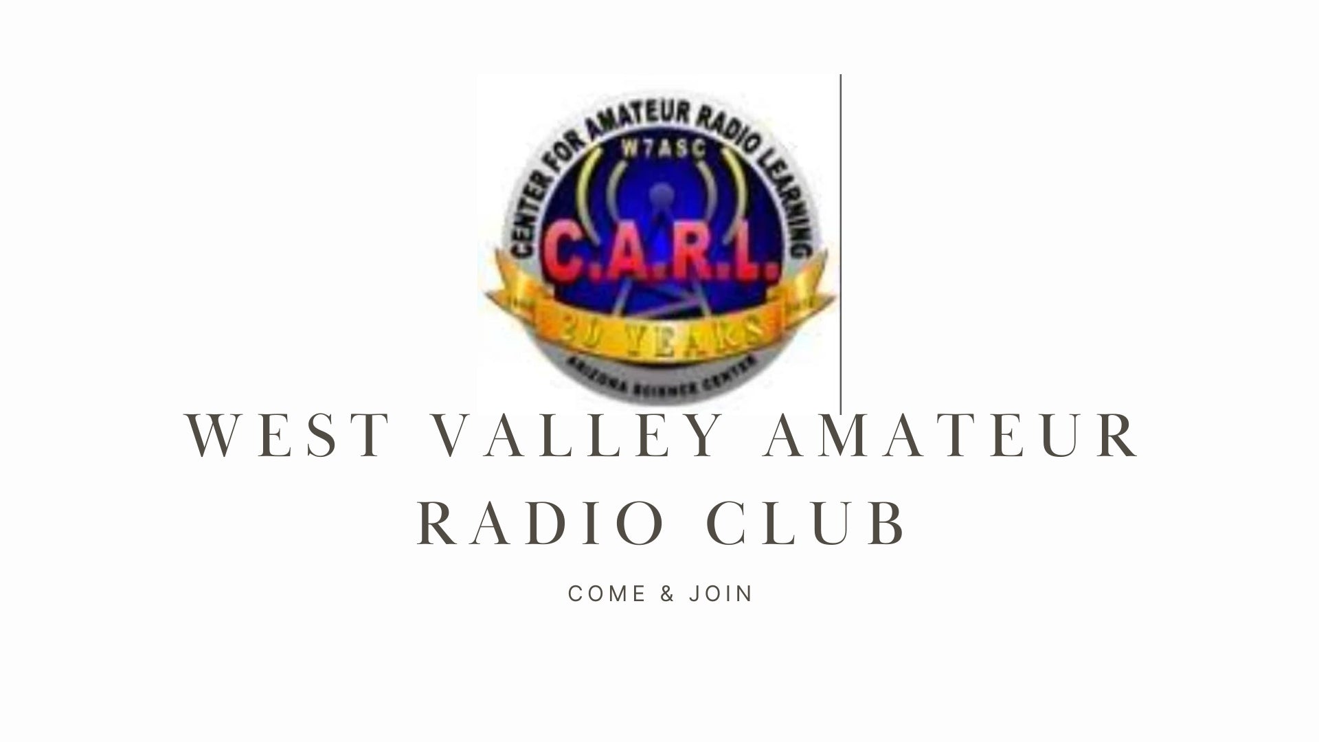 NY7S West Valley Amateur Radio Club: Fostering Community Through Amateur Radio